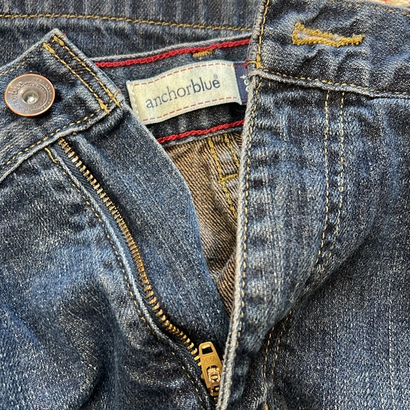 Men’s Anchor Blue Vintage Loose Jeans - Picture 7 of 9